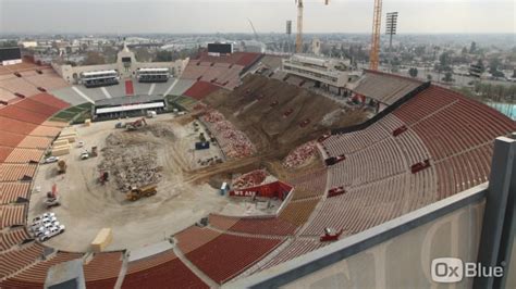 USC Football: Coliseum renovation looks stunning on live construction cam