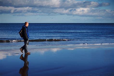 Walking On The Beach Free Stock Photo - Public Domain Pictures