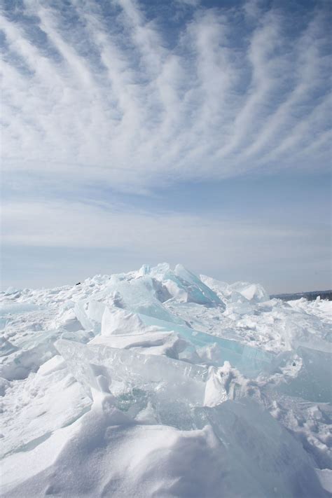 Lake Superior frozen ice waves~March 2013 Breathtaking~ March 2013 ...