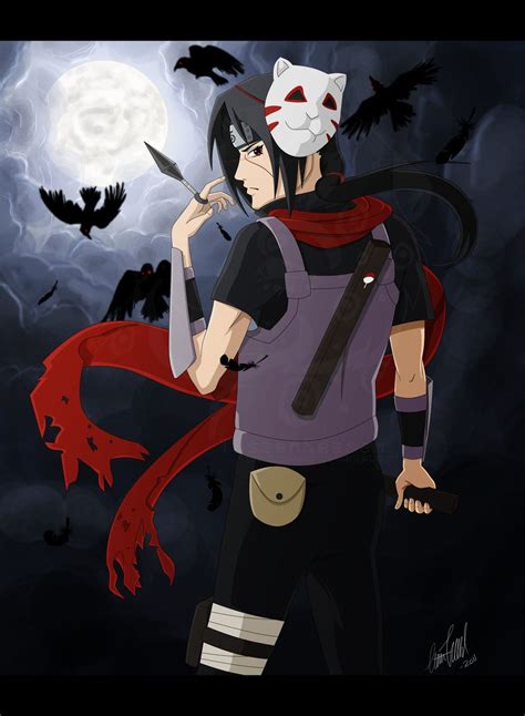 Itachi Uchiha Anbu Mask