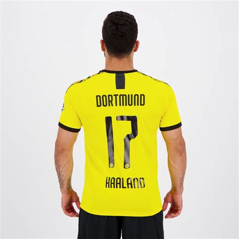 Puma Borussia Dortmund Home 2020 17 Haaland Jersey - FutFanatics