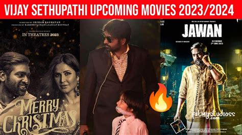 Vijay Sethupathi Upcoming Movies 2023-2024 | 10 Vijay Sethupathi Upcoming Films 2023 & 2024 ...