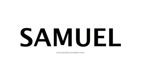 Samuel Name Tattoo Designs