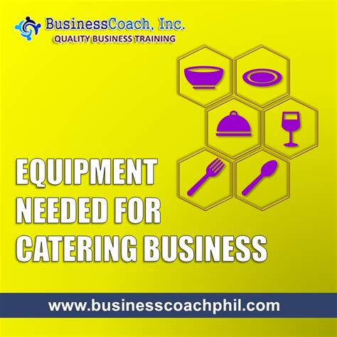 Equipment Needed for Catering Business » Business Seminars by ...