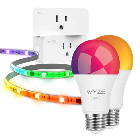 Wyze Lighting Kit Pro 16.4 ft. Smart Plug-In Color-Changing LED Strip ...