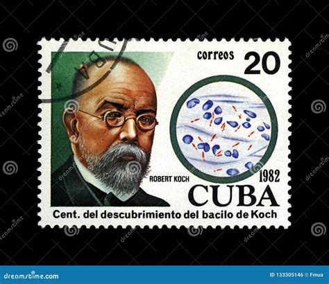 Robert Koch, Tuberculosis Scientist, Explorer, Tubercle Bacillus Discoverer, Cuba, Circa 1982 ...