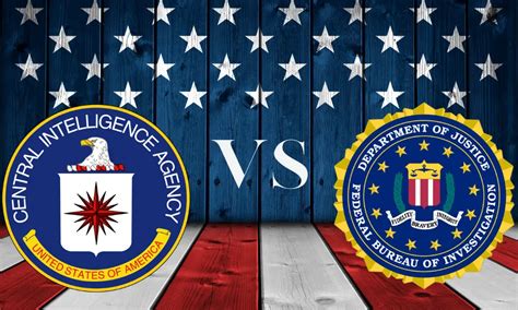 FBI VS CIA What’s the Difference Between Two Agencies? - CJ US JOBS