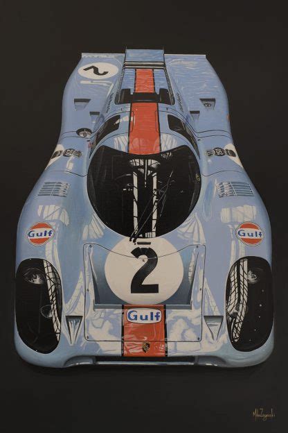 Gulf Porsche 917 – Mike Zagorski Artwork