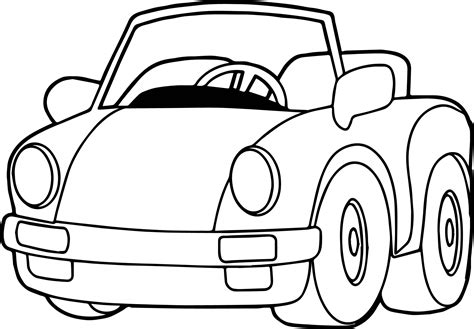 Speed Toy Car Coloring Page - Wecoloringpage.com | Boyama sayfaları, Araba, Boya