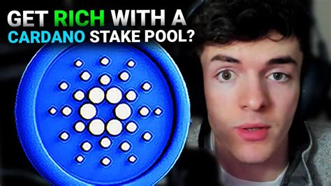 Can YOU make money Running Cardano Stake Pool? Is it worth it? (the ...