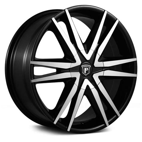 PINNACLE® SLYDER Wheels - Gloss Black with Machined Face Rims