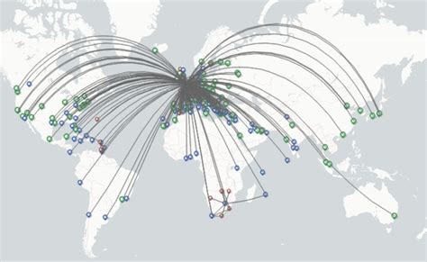 schmerzlich Publikum Medizin british airways route map usa Beleben ...