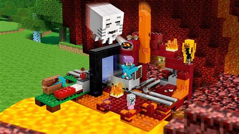 El portal al infierno 21143 - Sets LEGO® Minecraft™ - LEGO.com para niños