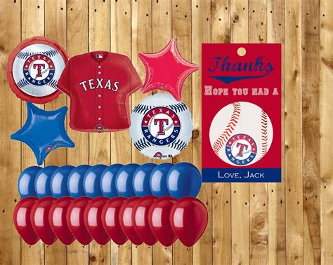 Texas Rangers Ticket Invitation | Etsy