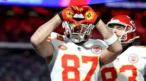 Travis Kelce breaks silence on Taylor Swift 'love heart' touchdown ...