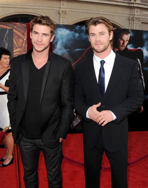 Chris and Liam Hemsworth - "Thor" premiere - The Randy Report