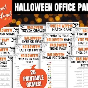 Halloween Office Party Games, Fun Halloween Work Party Games, Work Halloween Party Ideas ...