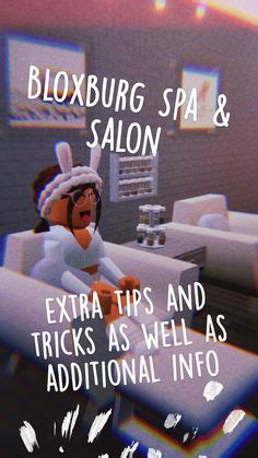 8 Bloxburg Spa ideas | spa, spa room ideas, salon decals