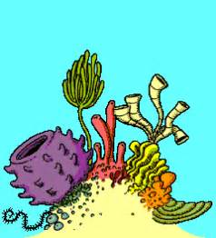 cartoon coral reef gif - Clip Art Library