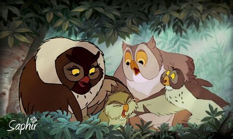 disney crossover Photo: An Owl disney family | Disney drawings, Disney ...