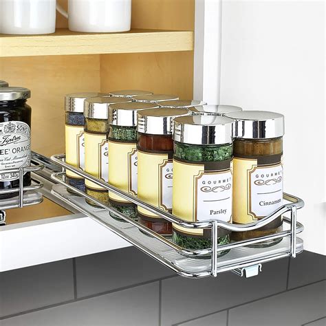 spice racks for cabinets