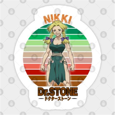 Nikki Characters - Dr. Stone - Dr Stone - Sticker | TeePublic