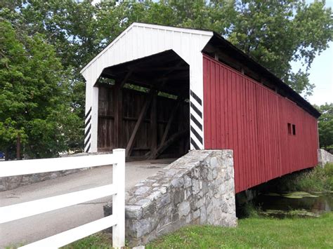 Covered Bridge at Amish Farm and House Lancaster, PA June 20, 2017 | Amish farm and house, Amish ...