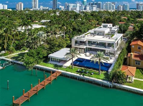 Photo 1 of 12 in Ultra-Luxe $32 Million Mega-Mansion on Miami Beach by ...