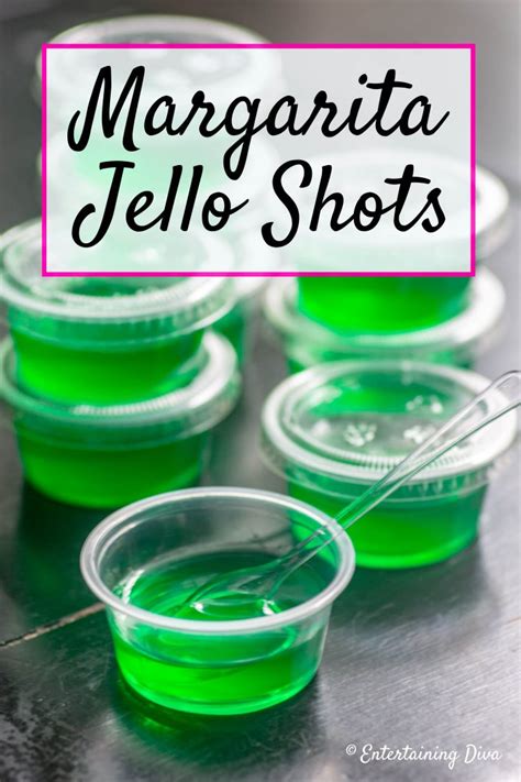 Margarita Jello Shots Recipe (Made With Tequila) - Entertaining Diva ...