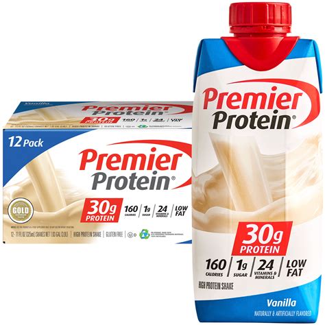 Premier Protein Shake, Vanilla, 30g Protein, 11 Fl Oz, 12 Ct - Walmart.com