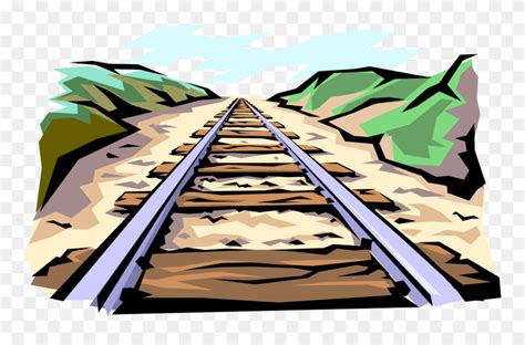 Transparent Train Track Png - Clipart Cartoon Train Tracks (#5575611 ...