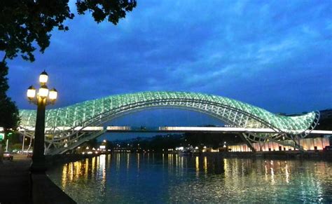 Peace Bridge | Sightseeing | Tbilisi City Guide