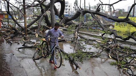 Cyclone Inflicts Massive Damage Along Indian Coast : NPR