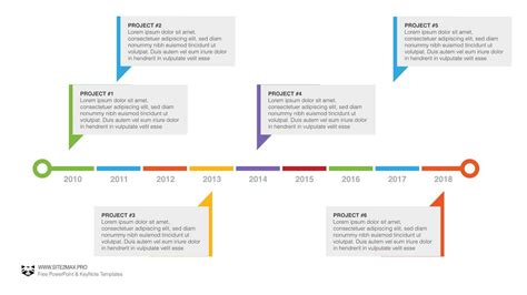 Powerpoint Template With Timeline