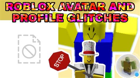 Roblox | Avatar and Profile Glitches - YouTube