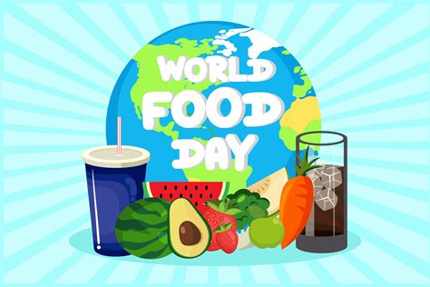 World Food Day Background Design Graphic by AR Graphic · Creative Fabrica