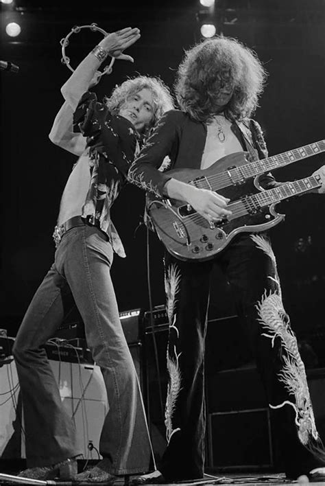 Neil Zlozower - Robert Plant and Jimmy Page, 1975 by Neil Zlozower ...