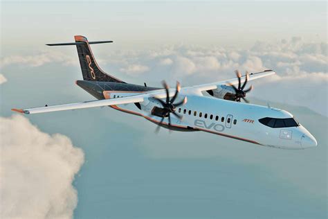 ATR announces the new Evo turboprop aircraft with hybrid powertrain - Air Data News