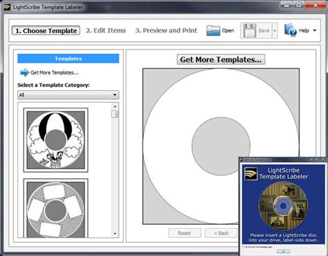 Lightscribe template labeler для windows 10