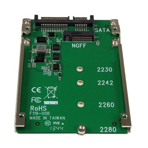 M.2 SSD till 2,5" SATA-adapter-konverterare