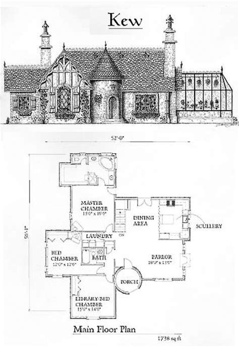 English Cottage House Plans . . . Storybook Style!