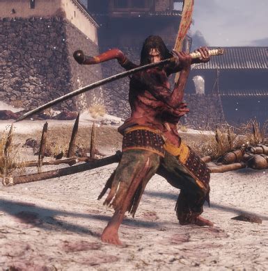 Black Mortal Blade Re-positioned Sheathe for Genichiro Skin 2 at Sekiro: Shadows Die Twice Nexus ...