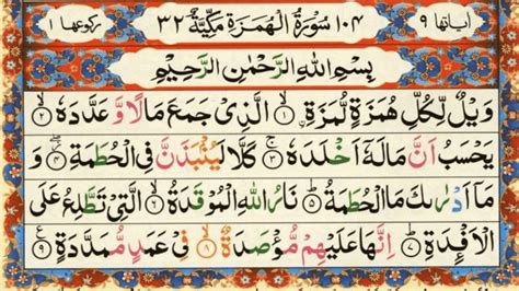 Surah Humazah With English Translation And Transliteration