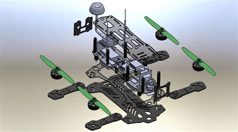 Building a Mini Quadcopter Part 7 - BAH Mini Nemesis Folding Frame ...