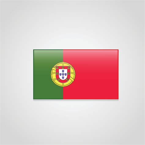 Portugal Flag Vector 13035431 Vector Art at Vecteezy