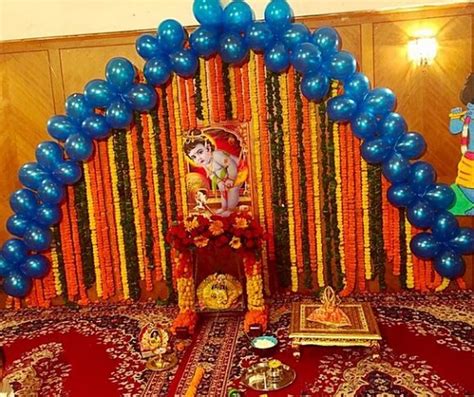 20+ Simple Krishna Janmashtami Decoration Ideas 2024