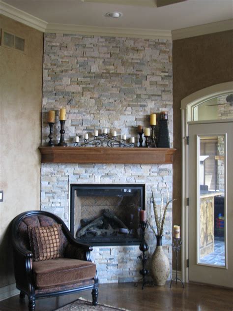 We can paint/stain your brick/stone fireplace - The Magic Brush Inc ...