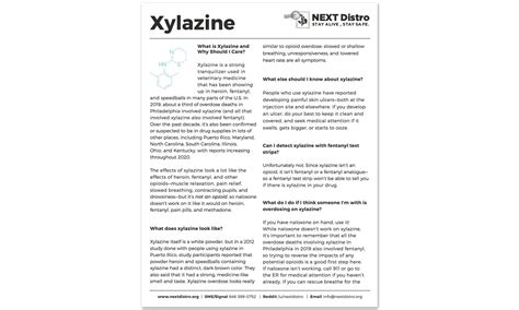 Xylazine — NEXT Distro