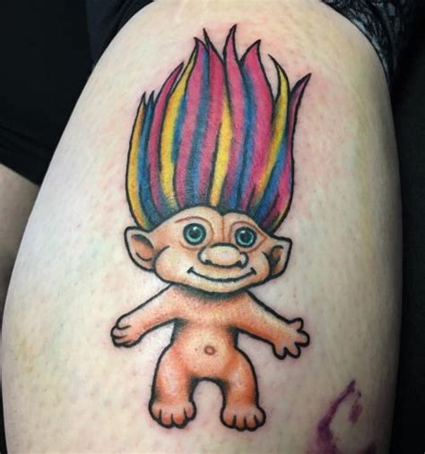 Troll face tattoo | TATTOO