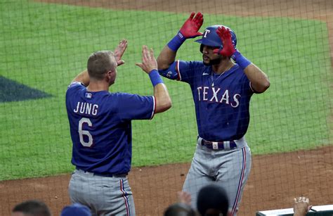 Opening Day lineup for the Texas Rangers - oggsync.com